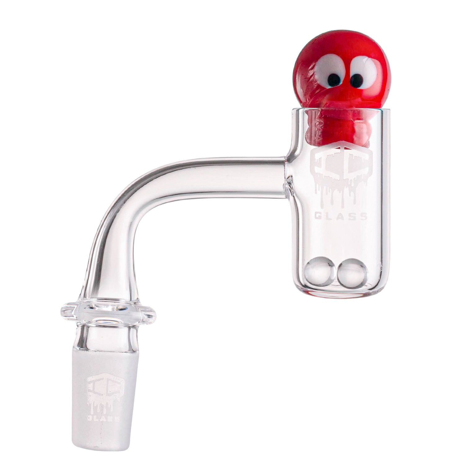 IC Glass - Chenega | 14mm 90D Quartz Banger | Includes Carb Cap, Terp Balls and Terp Balls Grabber | 6 Colors