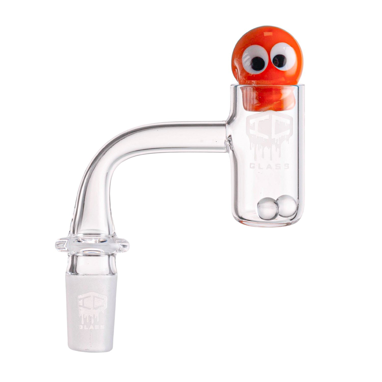 IC Glass - Chenega | 14mm 90D Quartz Banger | Includes Carb Cap, Terp Balls and Terp Balls Grabber | 6 Colors