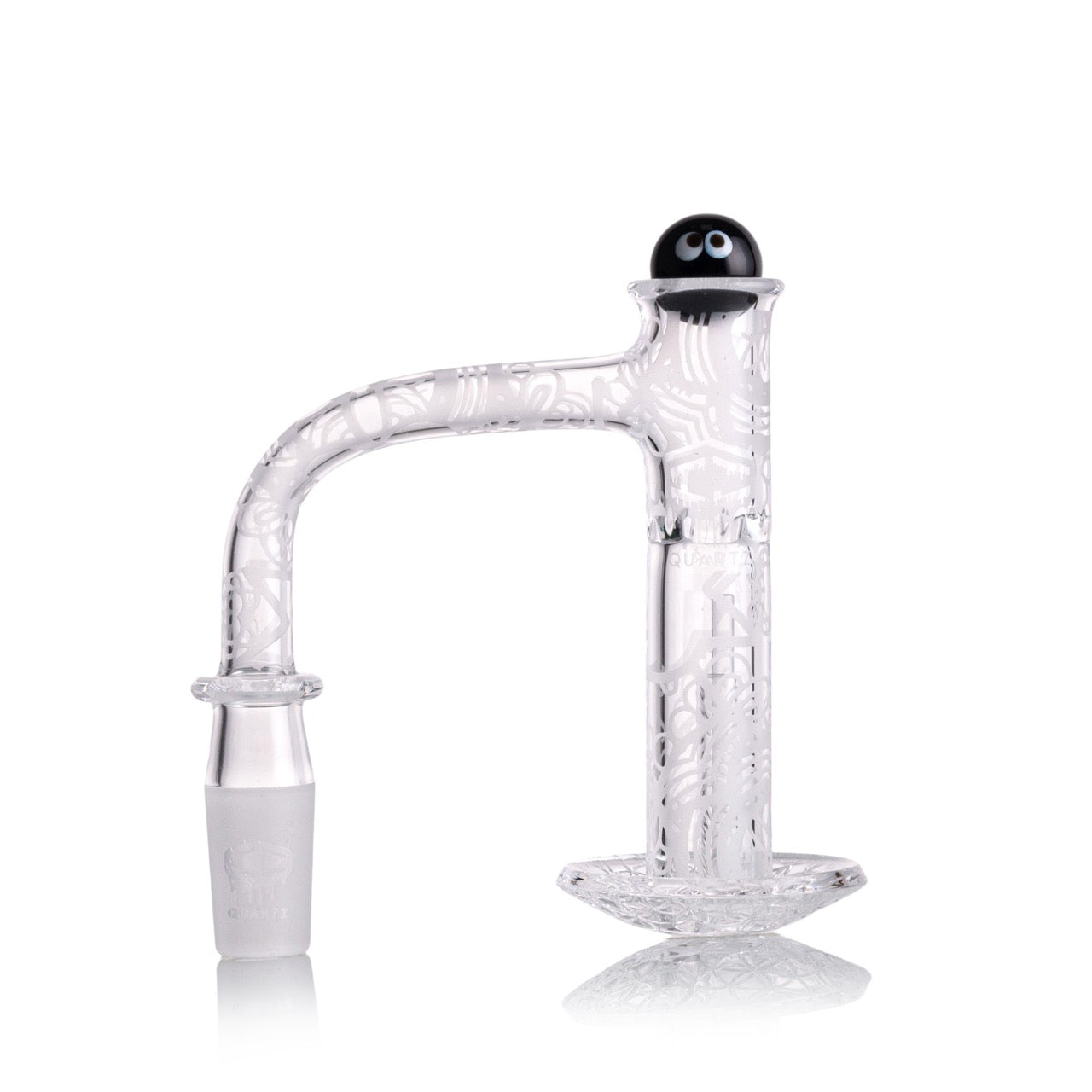 IC Quartz - Mirage | 14mm 90D Fully frosted Banger | Includes Carb Cap, Terp balls | 5 Colors