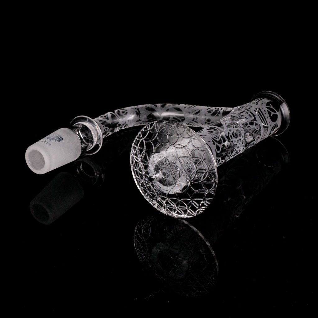 IC Quartz - Mirage | 14mm 90D Fully frosted Banger | Includes Carb Cap, Terp balls | 5 Colors