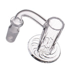 IC Glass - Carbon | 14mm 90D Quartz Banger | Includes Terp Ball Grabber  | 5 Colors