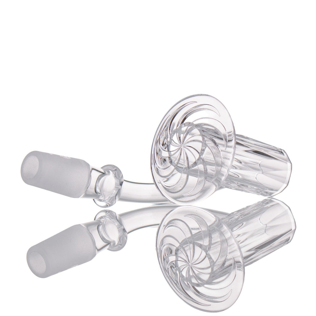 IC Glass - Carbon | 14mm 90D Quartz Banger | Includes Terp Ball Grabber  | 5 Colors