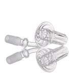 IC Glass - Carbon | 14mm 90D Quartz Banger | Includes Terp Ball Grabber  | 5 Colors