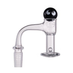 IC Glass - Raven | 14mm 90D Quartz Banger | Includes Carb Cap & Terp Balls | 5 Colors