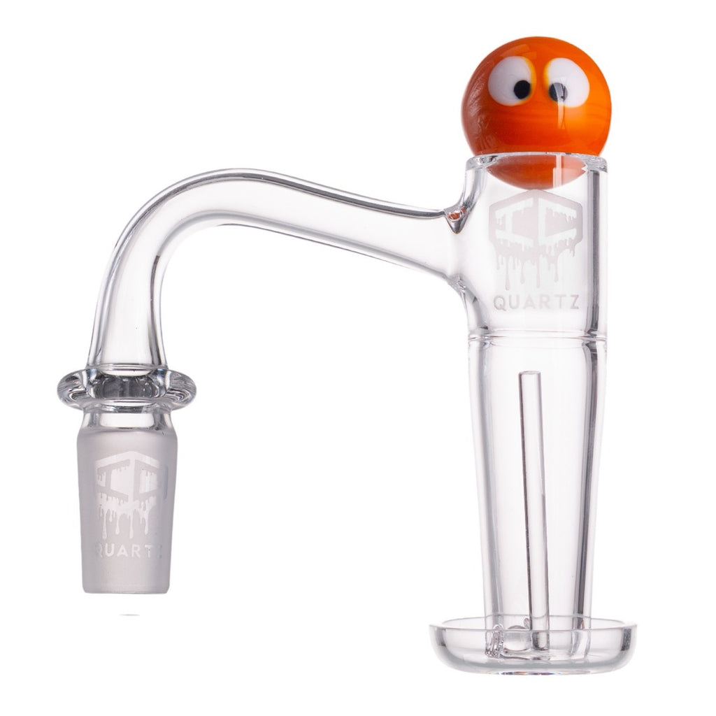 IC Quartz - Greengold | 14mm 90° Banger | Includes Carb Cap, Terp Balls | 6 colors