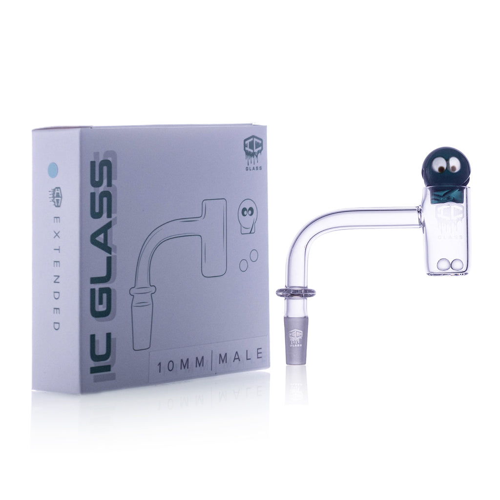 IC Glass - Extended | 10mm 90D Quartz Banger | 5 Colors