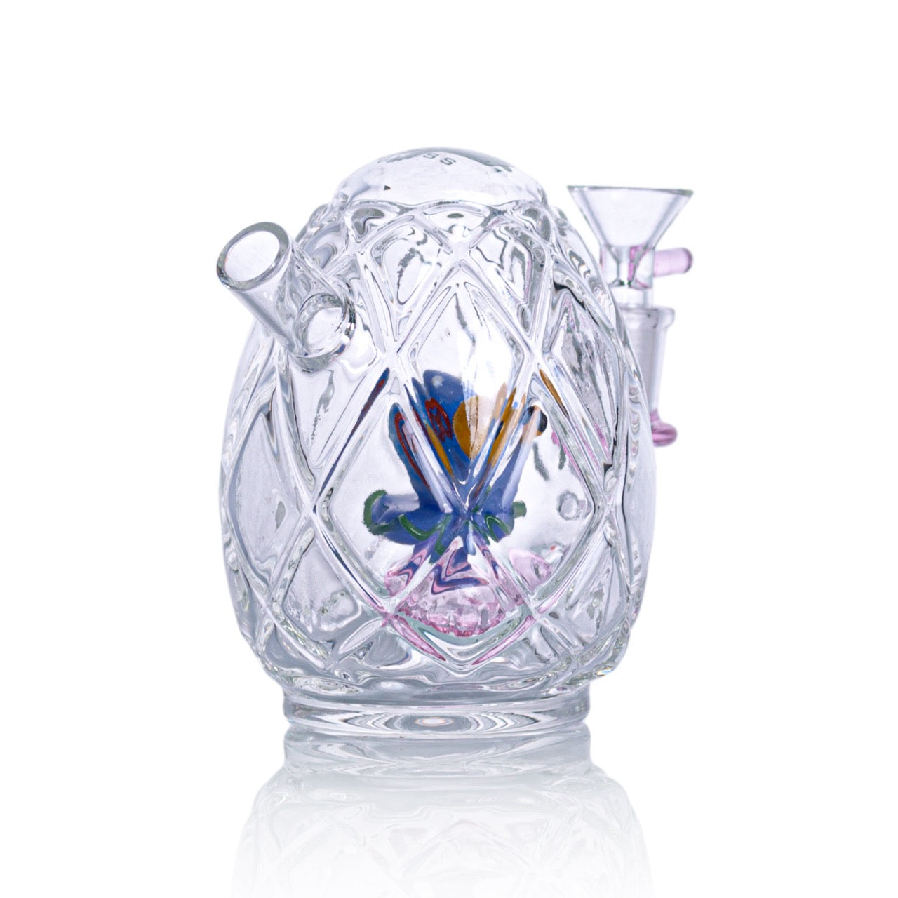 IC GLASS | Pineapple Puff Palace Recycler | ICRI60