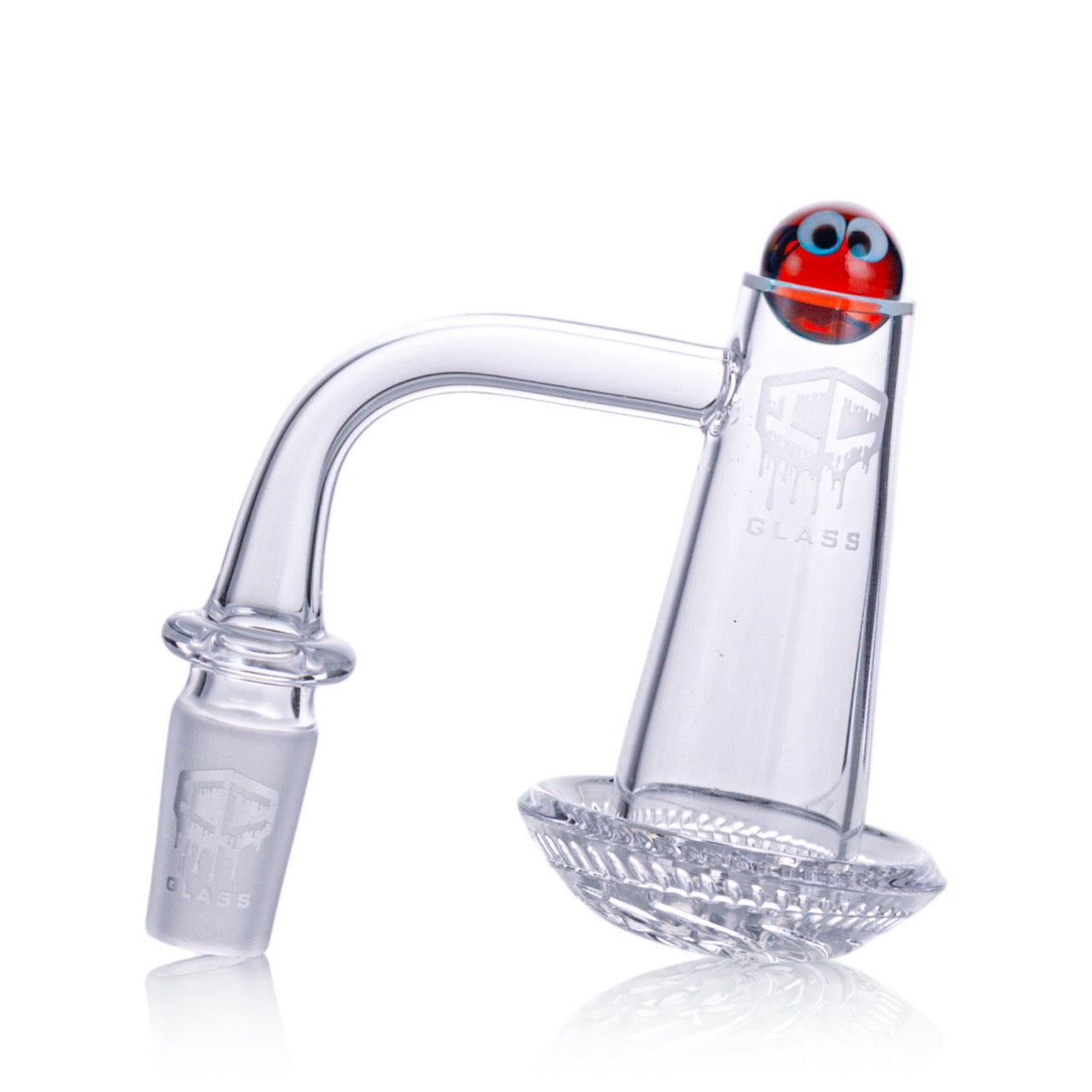 IC Glass - Martin River | 14mm 90D Quartz Banger  | Includes Carb Cap, Terp Balls | 5 Colors Main image