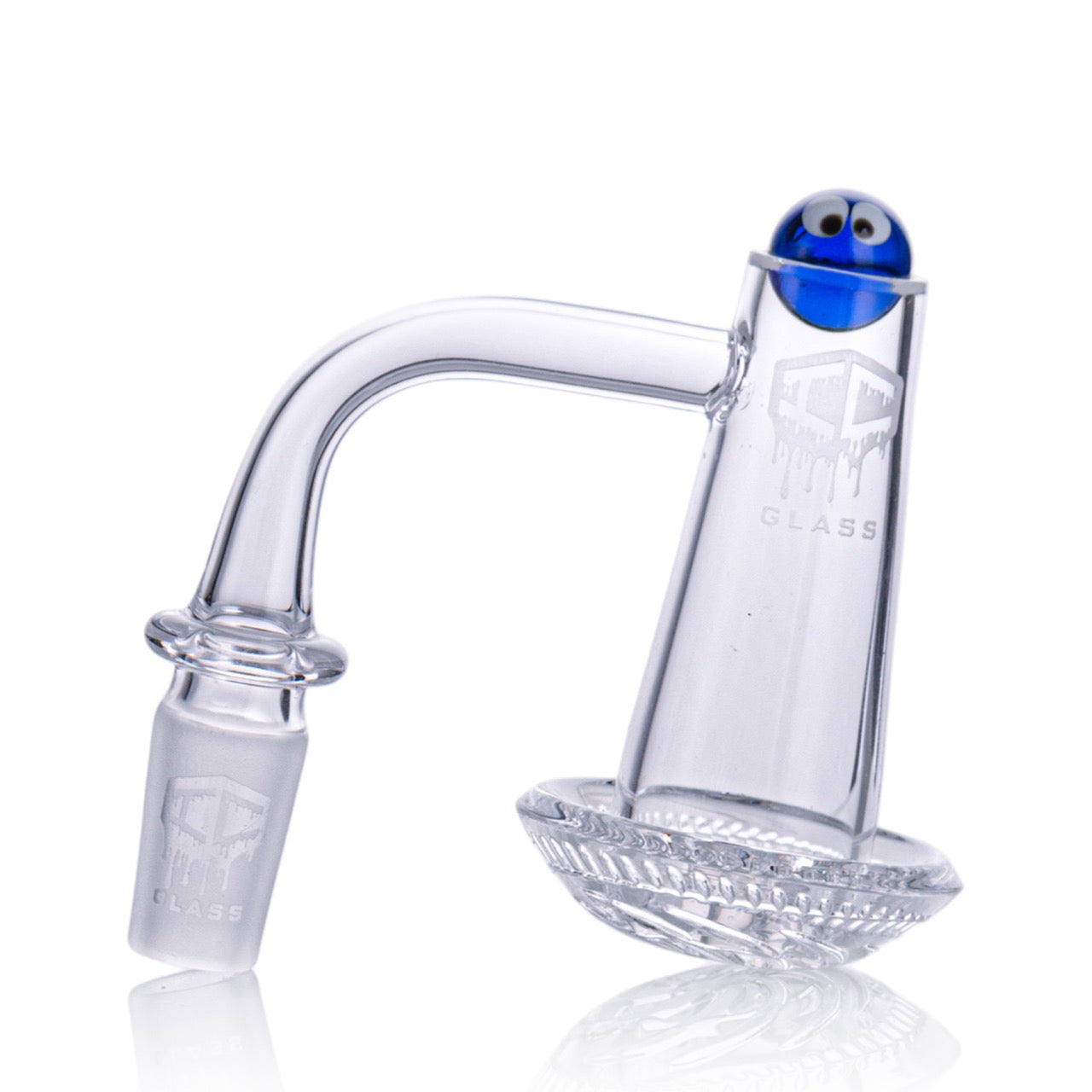 IC Glass - Martin River | 14mm 90D Quartz Banger  | Includes Carb Cap, Terp Balls | 5 Colors