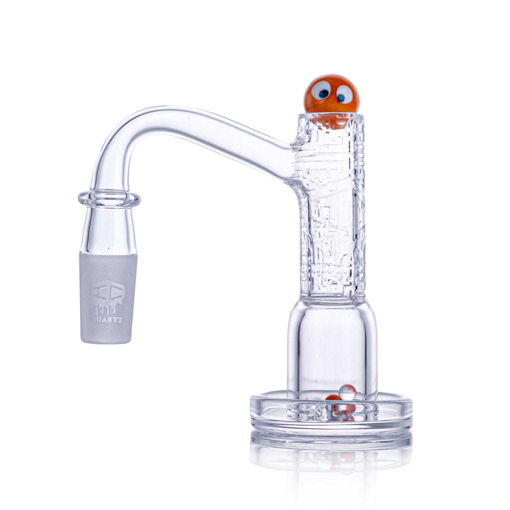 IC Quartz - Highsky | 14mm 90° Banger | Includes Carb Cap, Terp balls | 5 colors