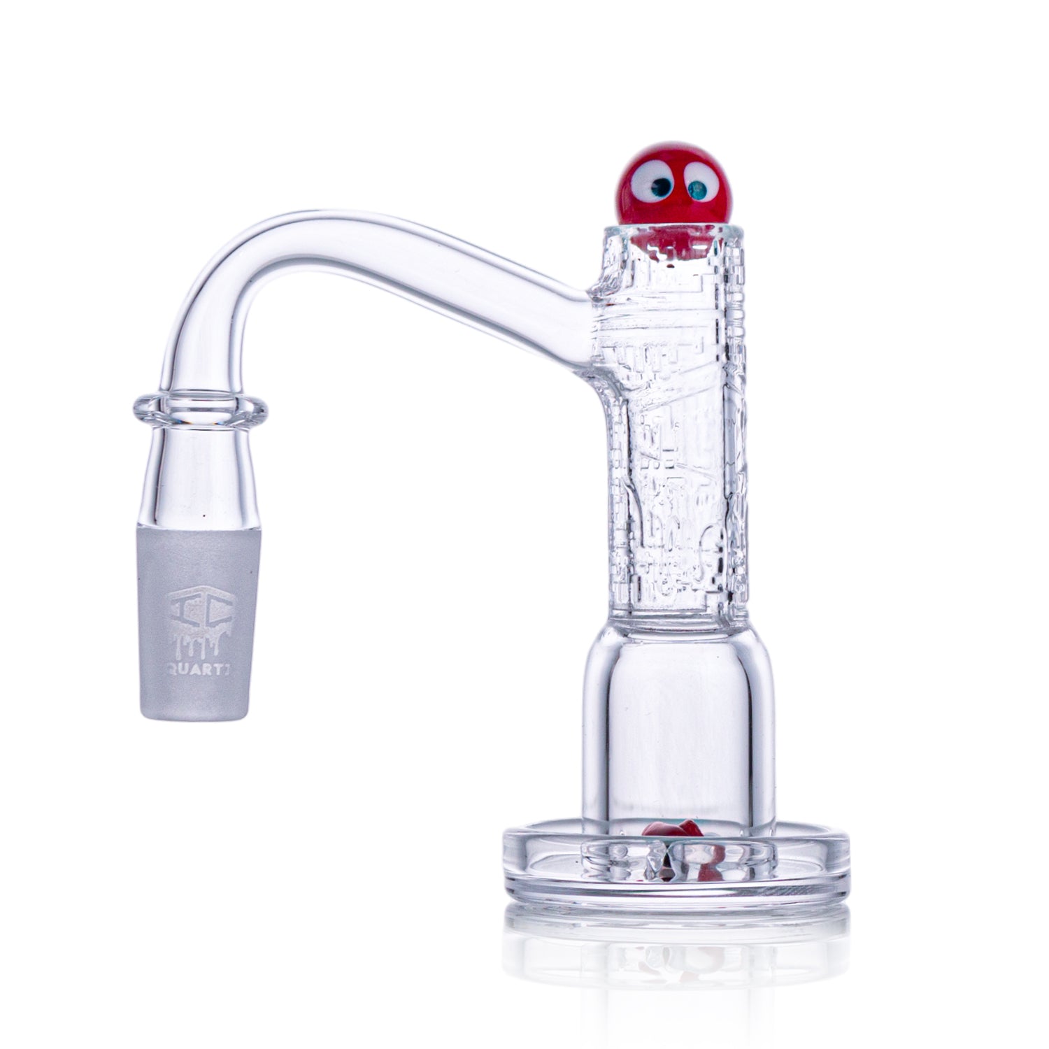 IC Quartz - Highsky | 14mm 90° Banger | Includes Carb Cap, Terp balls | 5 colors