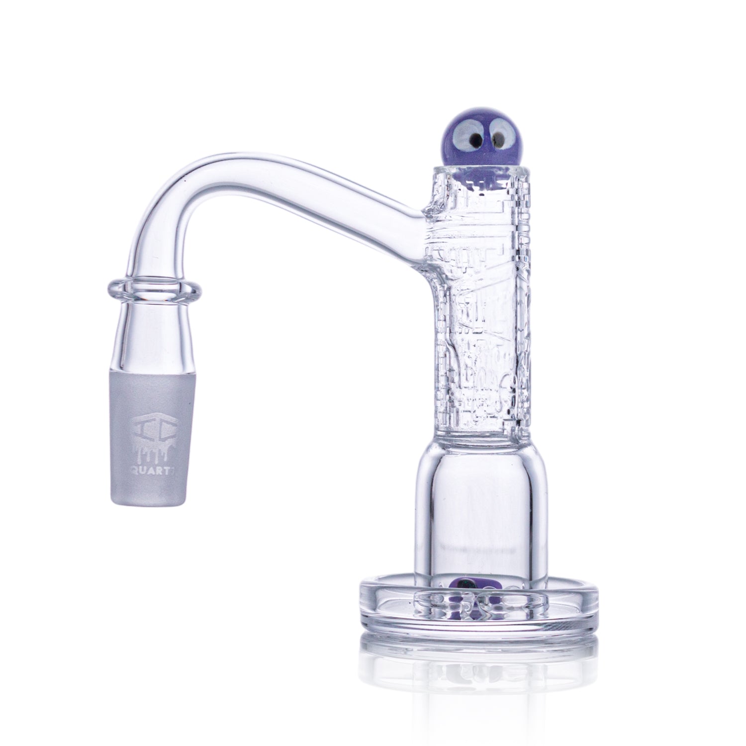 IC Quartz - Highsky | 14mm 90° Banger | Includes Carb Cap, Terp balls | 5 colors