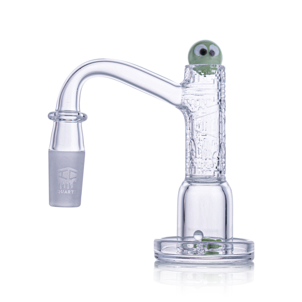 IC Quartz - Highsky | 14mm 90° Banger | Includes Carb Cap, Terp balls | 5 colors