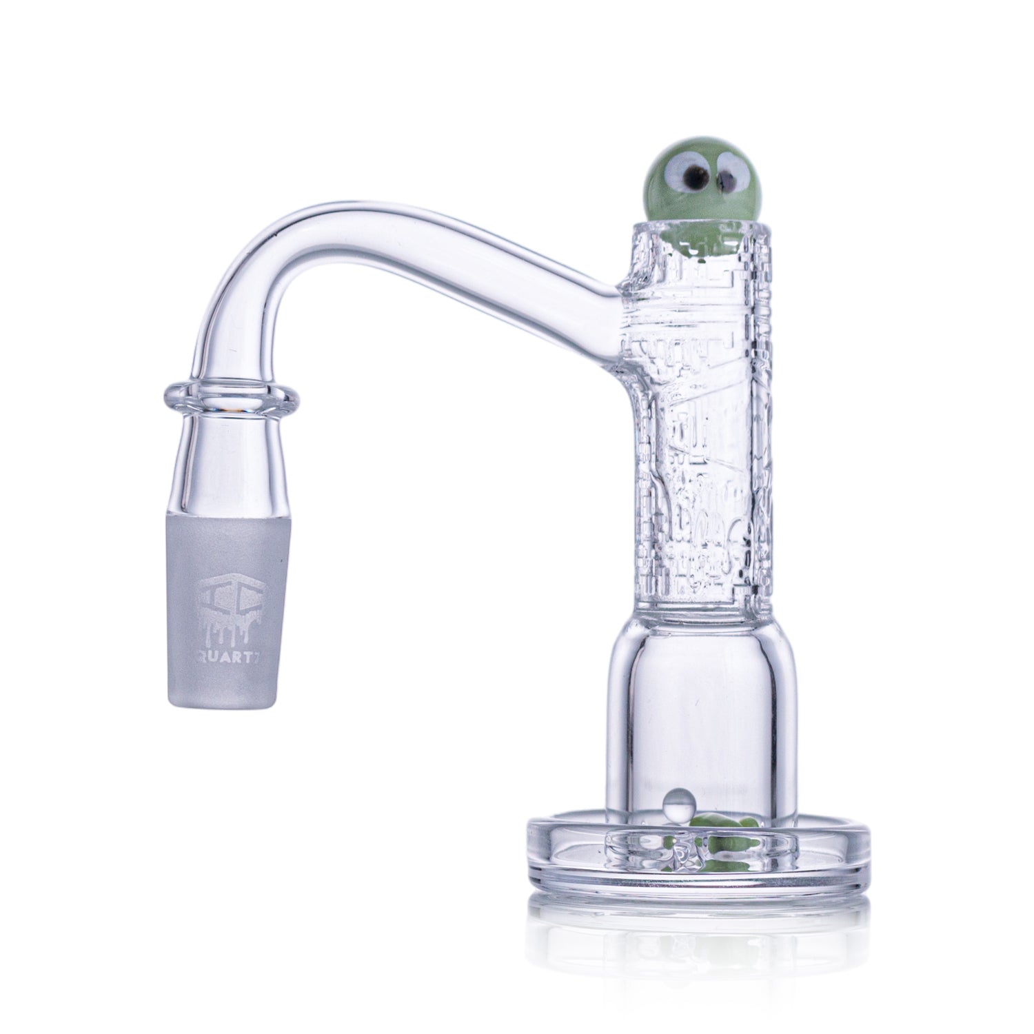 IC Quartz - Highsky | 14mm 90° Banger | Includes Carb Cap, Terp balls | 5 colors