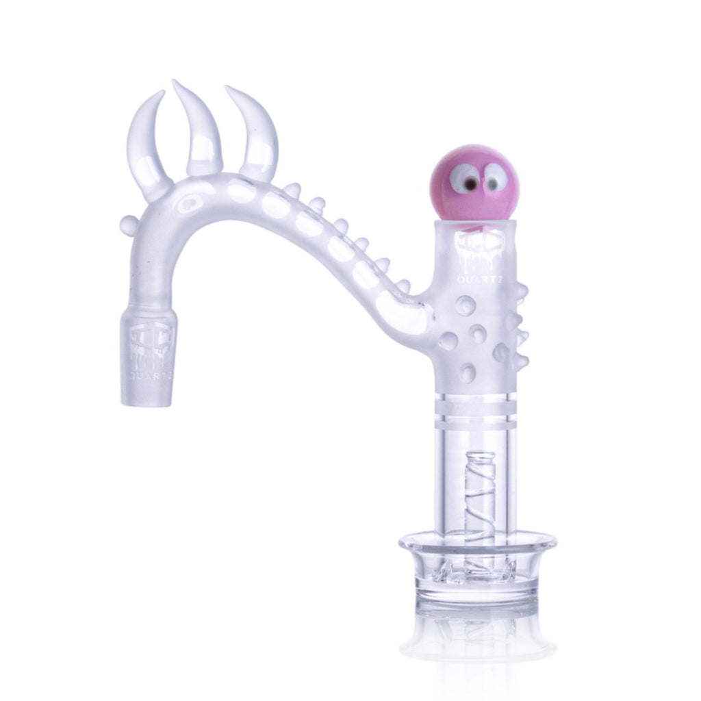 IC Quartz - Blaze | 14mm 90D Banger | Includes Carb Cap, Terp balls  | 5 colors