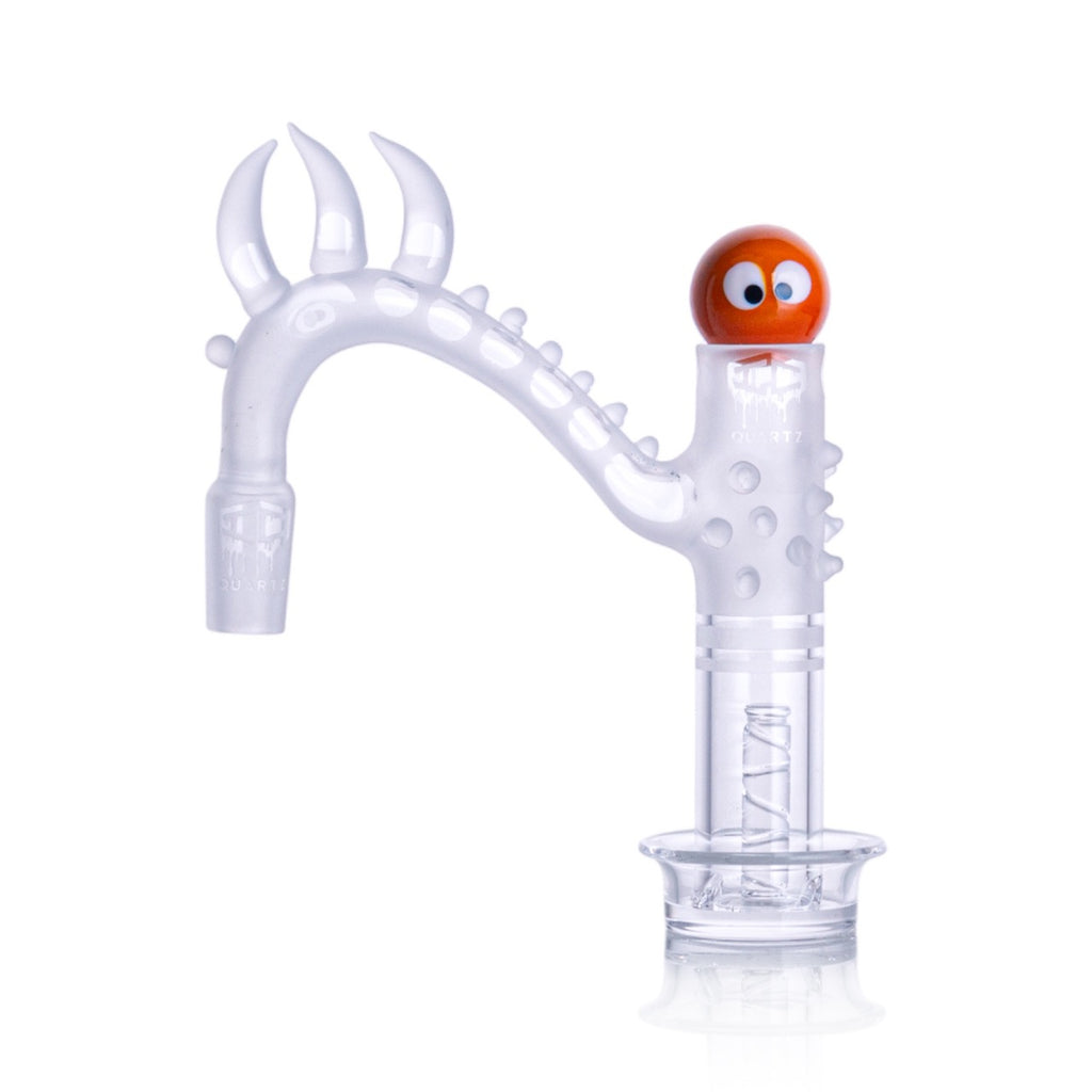 IC Quartz - Blaze | 14mm 90D Banger | Includes Carb Cap, Terp balls  | 5 colors