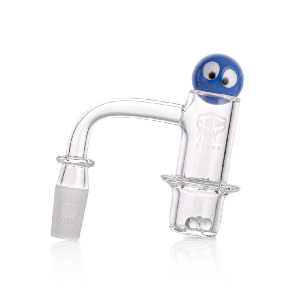 IC Glass - Buckskin | 14mm 90D Quartz Banger | Includes Carb Cap, Terp Balls | 5 Colors