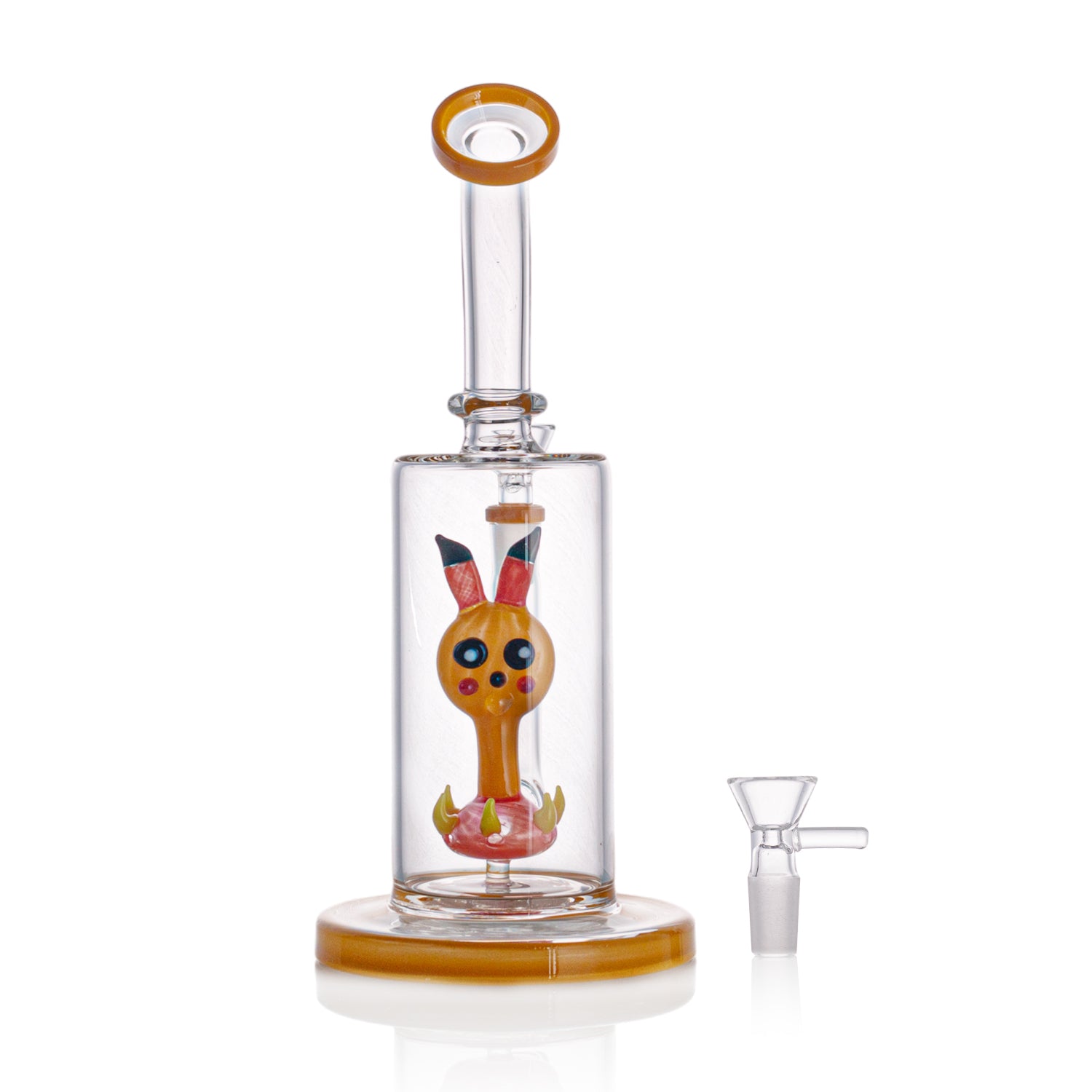 Pikachu Perc Rig Unique Glass Water Pipe Secondary image
