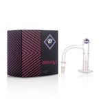 IC Quartz - Mirage | 10mm 90D Banger | Fully frosted Banger| Includes Carb Cap, Terp balls | 5 Colors