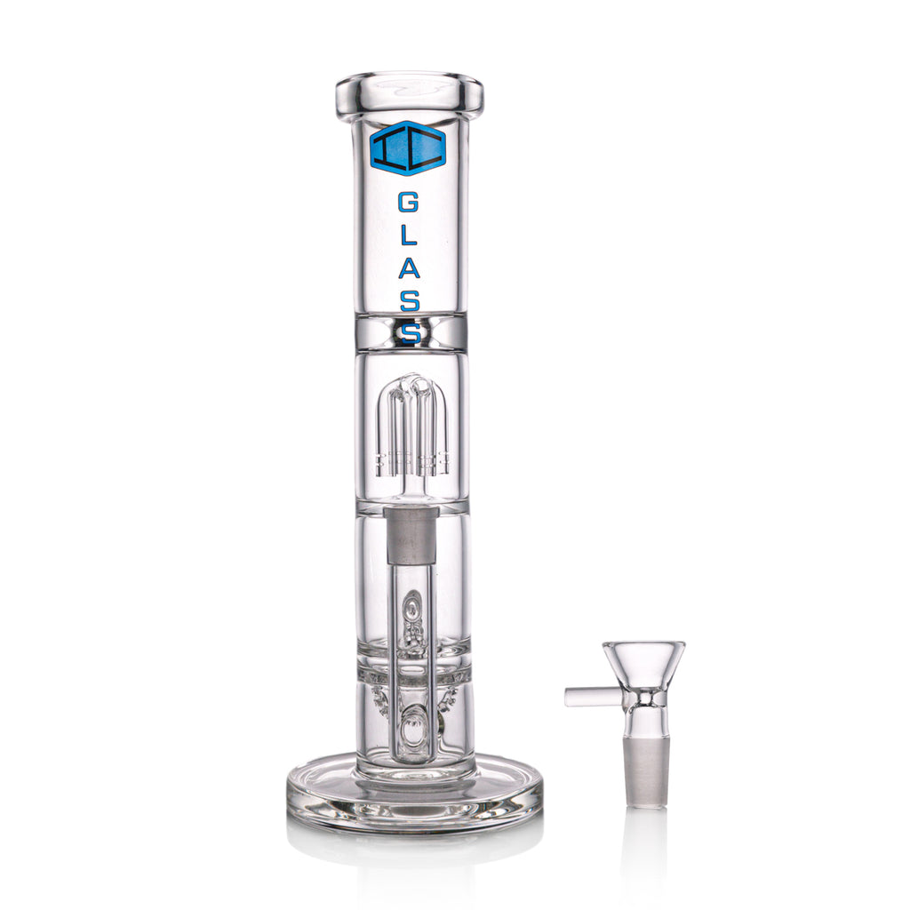 IC Glass - Straight Shooter with Triple Perc | Best Smoking Accessories Wholesale in California