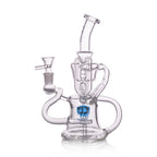 IC Glass Premium Design Recycler Bong with Matrix Perc – High-Quality Glass Water Pipe wholesale distributor (ICRE72)