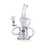 IC Glass Premium Design Recycler Bong with Matrix Perc – High-Quality Glass Water Pipe wholesale distributor (ICRE72)