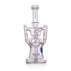 IC Glass Premium Design Recycler Bong with Matrix Perc – High-Quality Glass Water Pipe wholesale distributor (ICRE72)