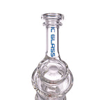 IC GLASS Premium Design Recycler with Drain Function & Matric Perc | ICRE1062 | Wholesale Glass Water Pipe