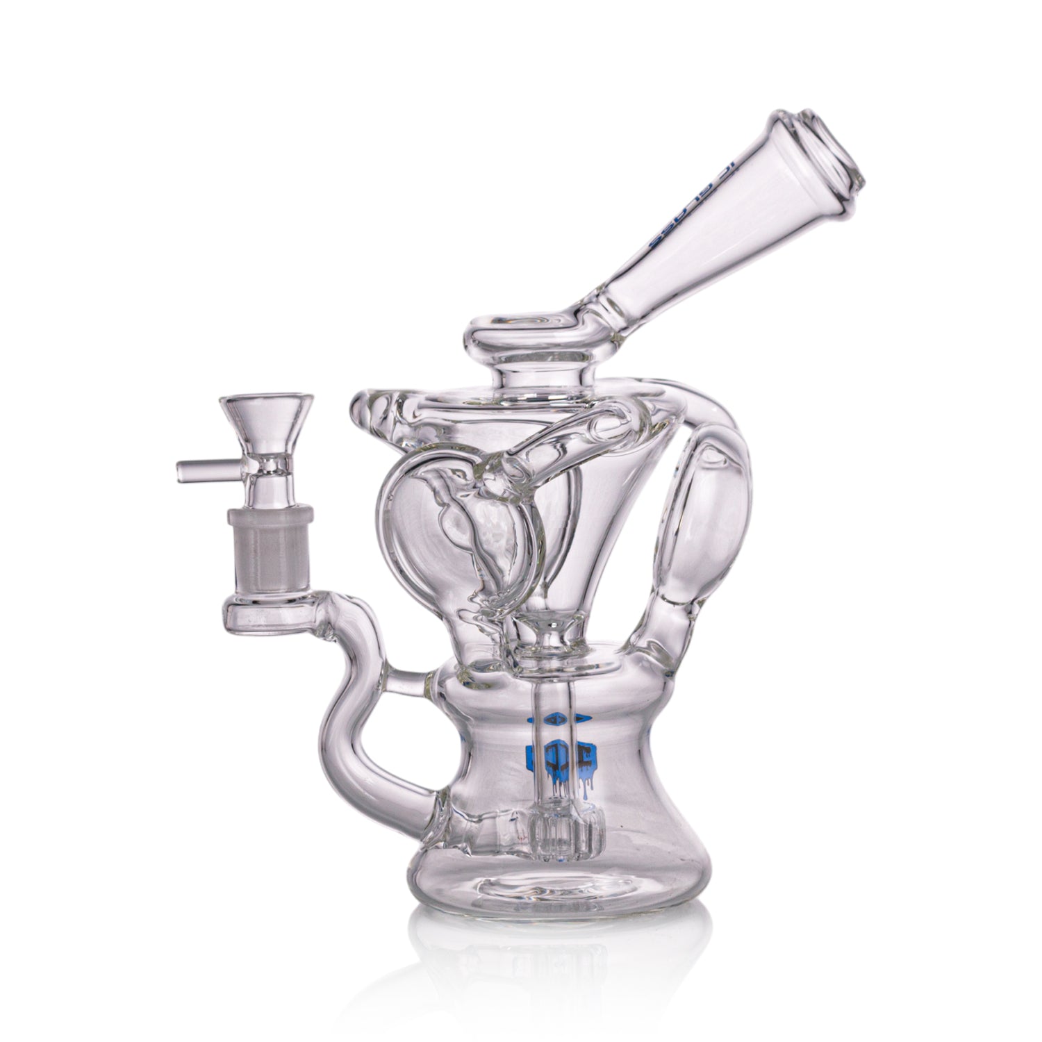 IC Glass Wholesale Premium Recycler Bong  – High-Quality Glass Water Pipe (ICRE1070) Secondary image