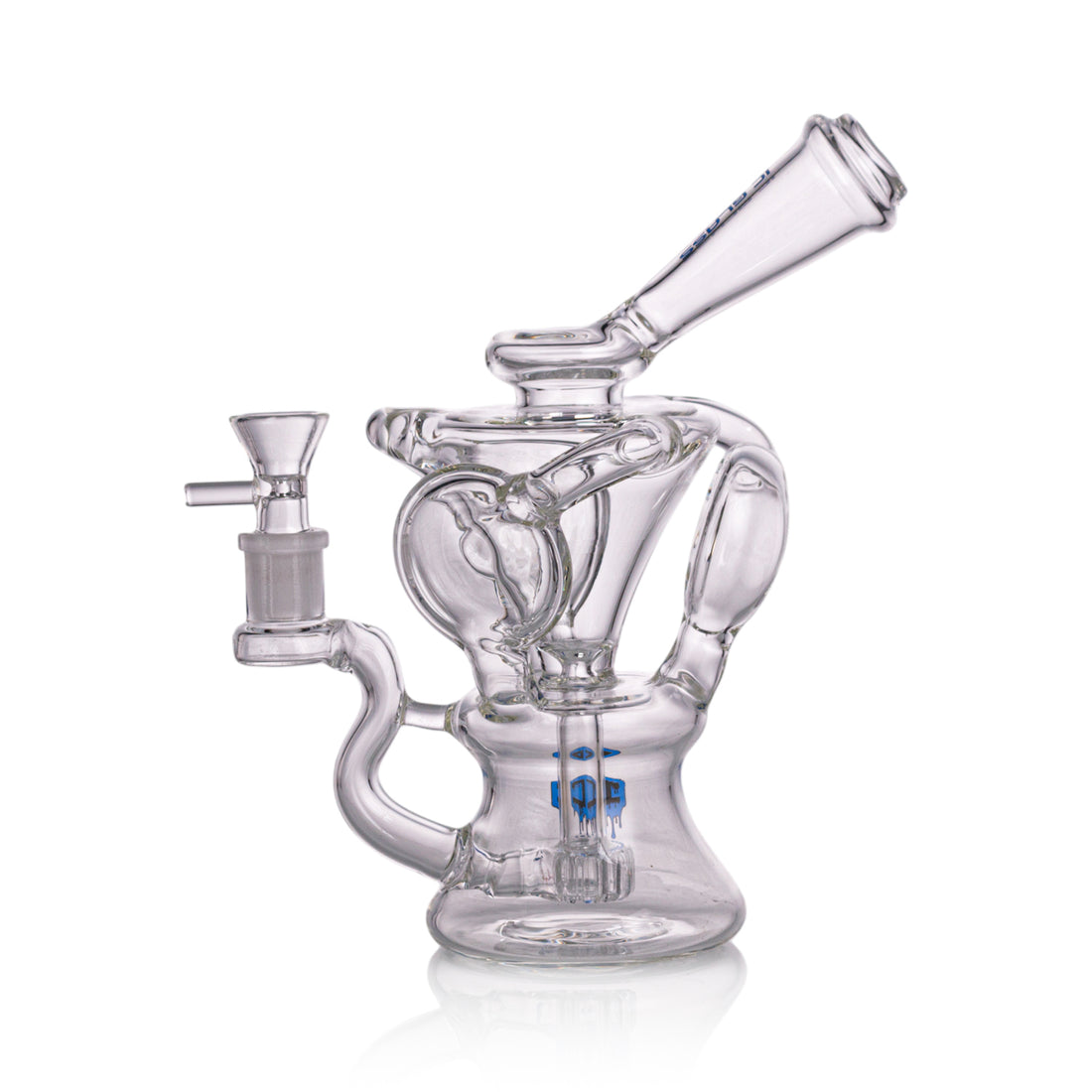 IC Glass Wholesale Premium Recycler Bong  – High-Quality Glass Water Pipe (ICRE1070)