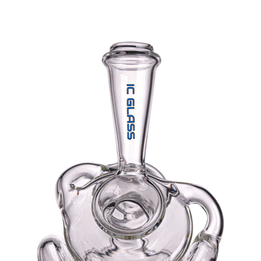 IC Glass Wholesale Premium Recycler Bong  – High-Quality Glass Water Pipe (ICRE1070)