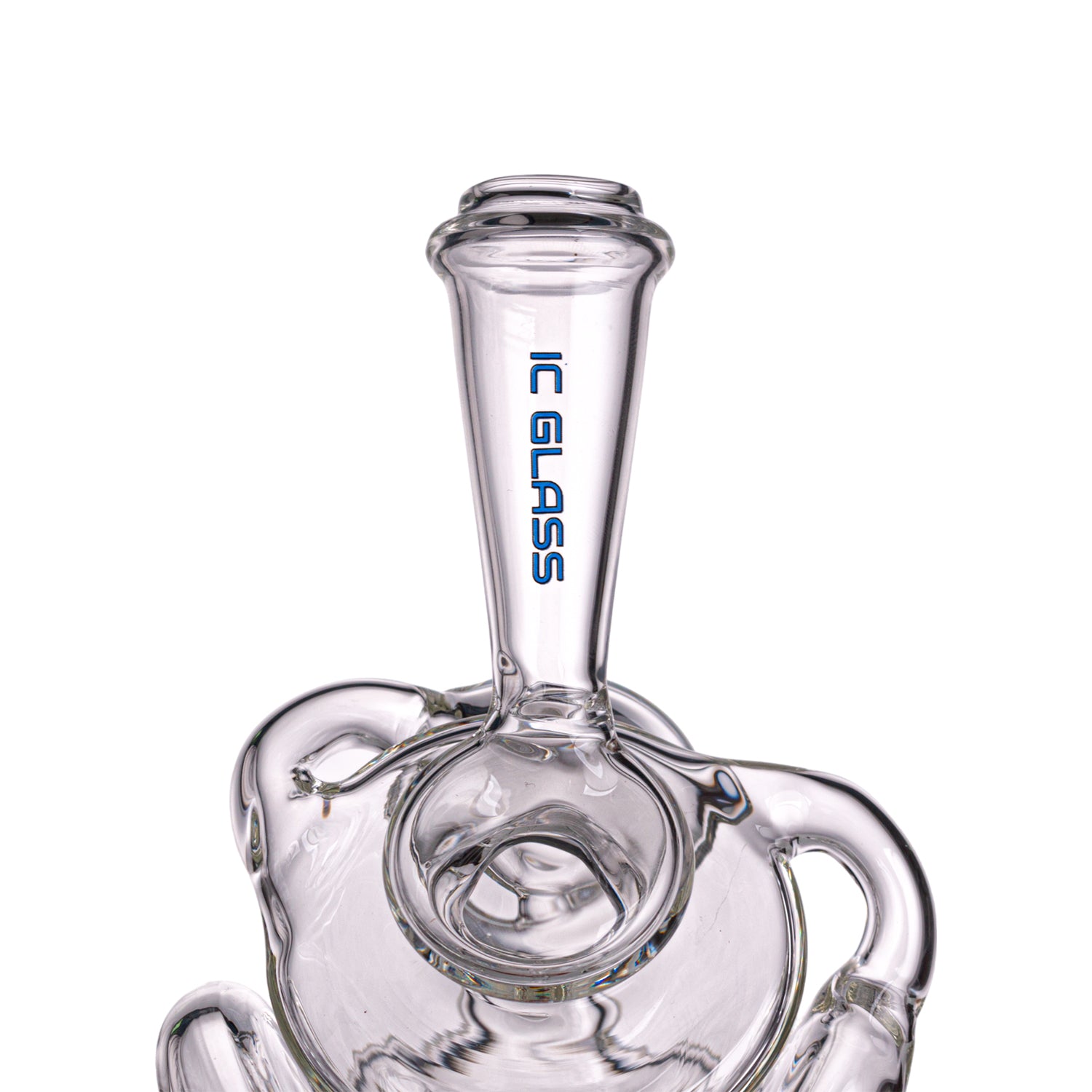 IC Glass Wholesale Premium Recycler Bong  – High-Quality Glass Water Pipe (ICRE1070)