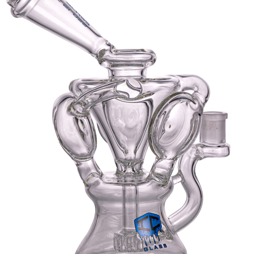 IC Glass Wholesale Premium Recycler Bong  – High-Quality Glass Water Pipe (ICRE1070)
