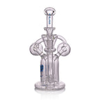 IC GLASS Premium Design Recycler with Side Percs | ICRE1068 | Wholesale Glass Water Pipe