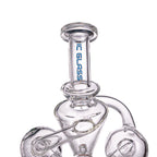 IC GLASS Premium Design Recycler with Side Percs | ICRE1068 | Wholesale Glass Water Pipe