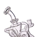 IC GLASS Premium Design Recycler with Side Percs | ICRE1068 | Wholesale Glass Water Pipe