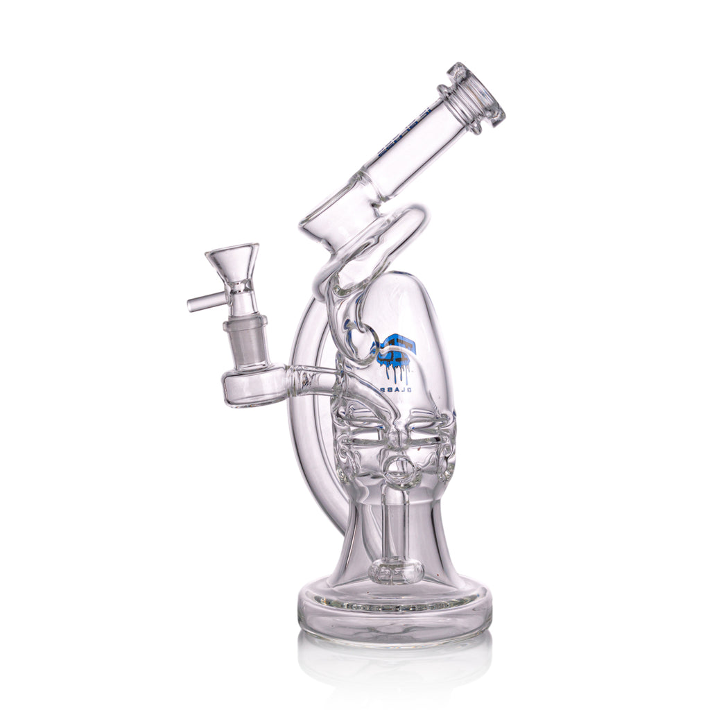 IC Glass Recycler with Fab Egg Perc | Premium Water Pipe | Wholesale Smoking Accessories in California