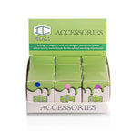 IC Glass Adapter – Glass Bong Accessories | Box of 9 in Assorted Colors