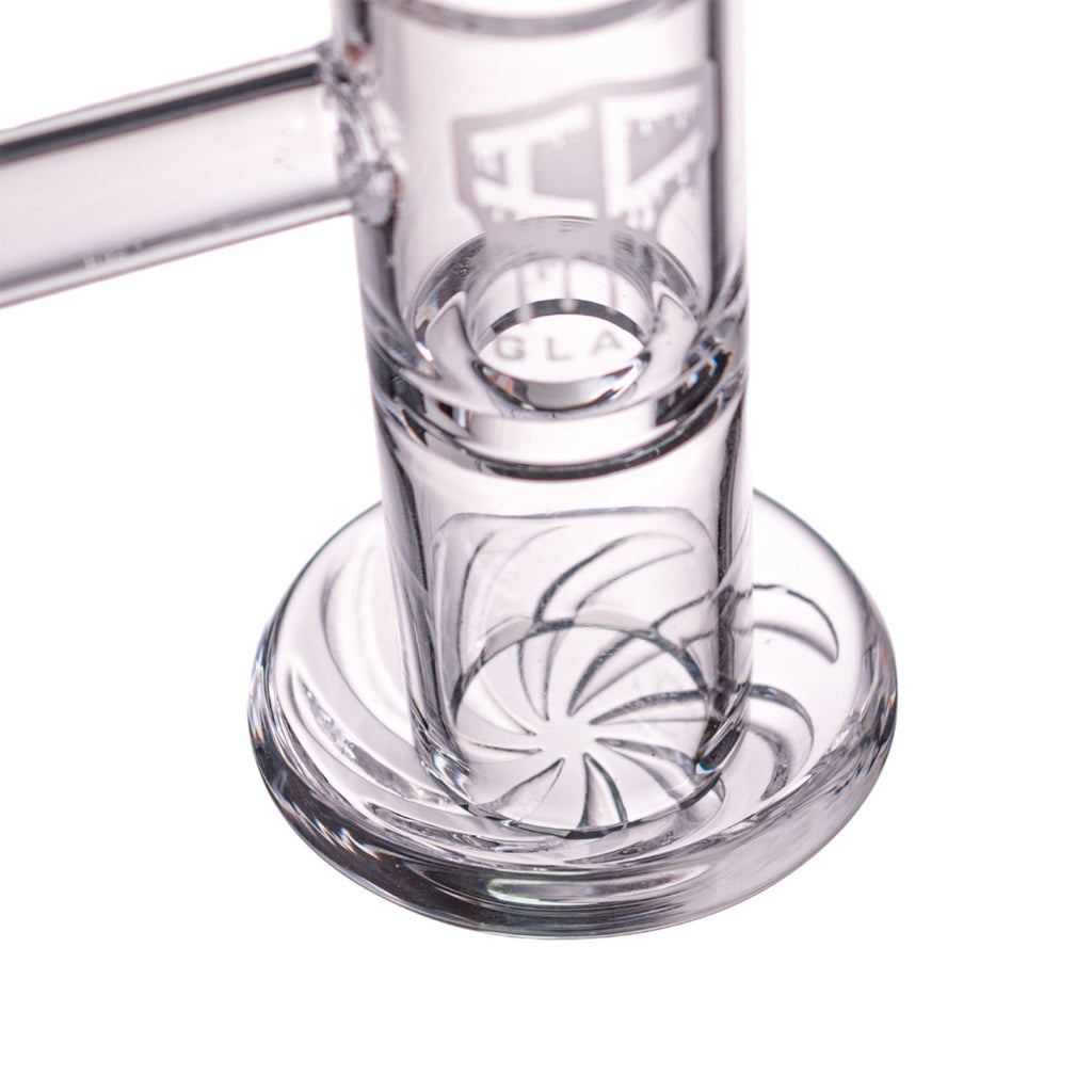 IC Glass - Variegated | 14mm 90D Quartz Banger | Includes Carb Cap, Terp Balls & Sticker | 5 Colors