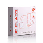 IC Glass - Agassiz | 14mm 90D Quartz Banger | Includes Carb Cap, Terp Balls & Sticker | 5 Colors