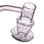 IC Glass - Agassiz | 14mm 90D Quartz Banger | Includes Carb Cap, Terp Balls & Sticker | 5 Colors