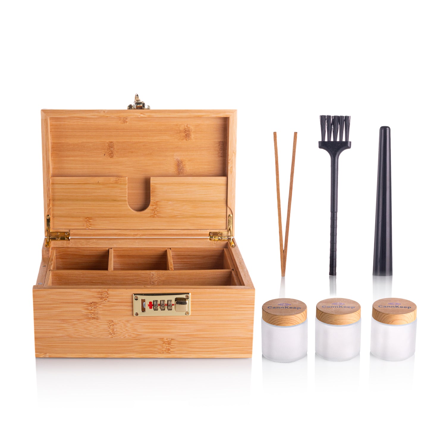 Cann Keep – Lock Box | Storage Box with 7 Essential Accessories
