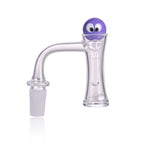 IC Glass - Peters | 14mm 90D Quartz Banger | Includes Carb Cap, Terp Balls & Sticker | 5 Colors