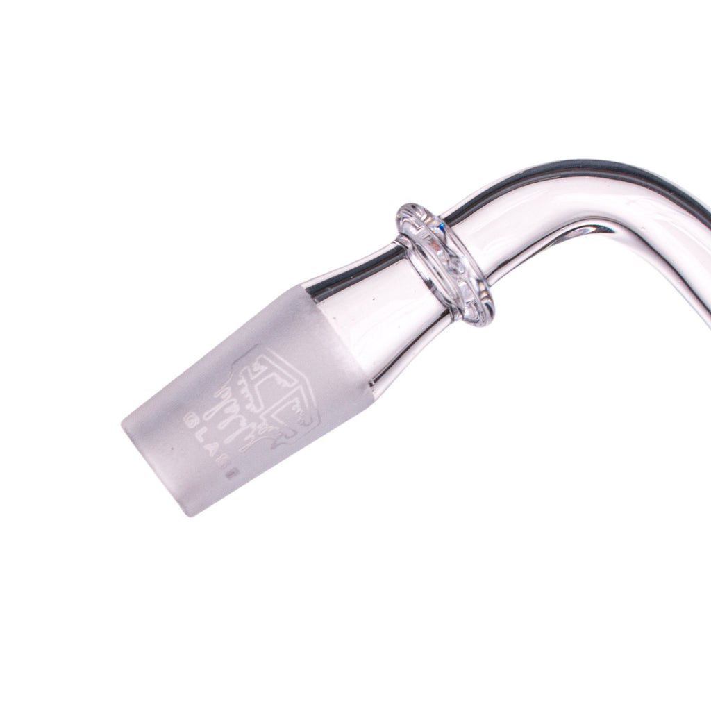 IC Glass - Flett | 14mm 90D Quartz Banger | Includes Carb Cap, Terp Balls & Sticker | 5 Colors