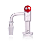 IC Glass - Flett | 14mm 90D Quartz Banger | Includes Carb Cap, Terp Balls & Sticker | 5 Colors