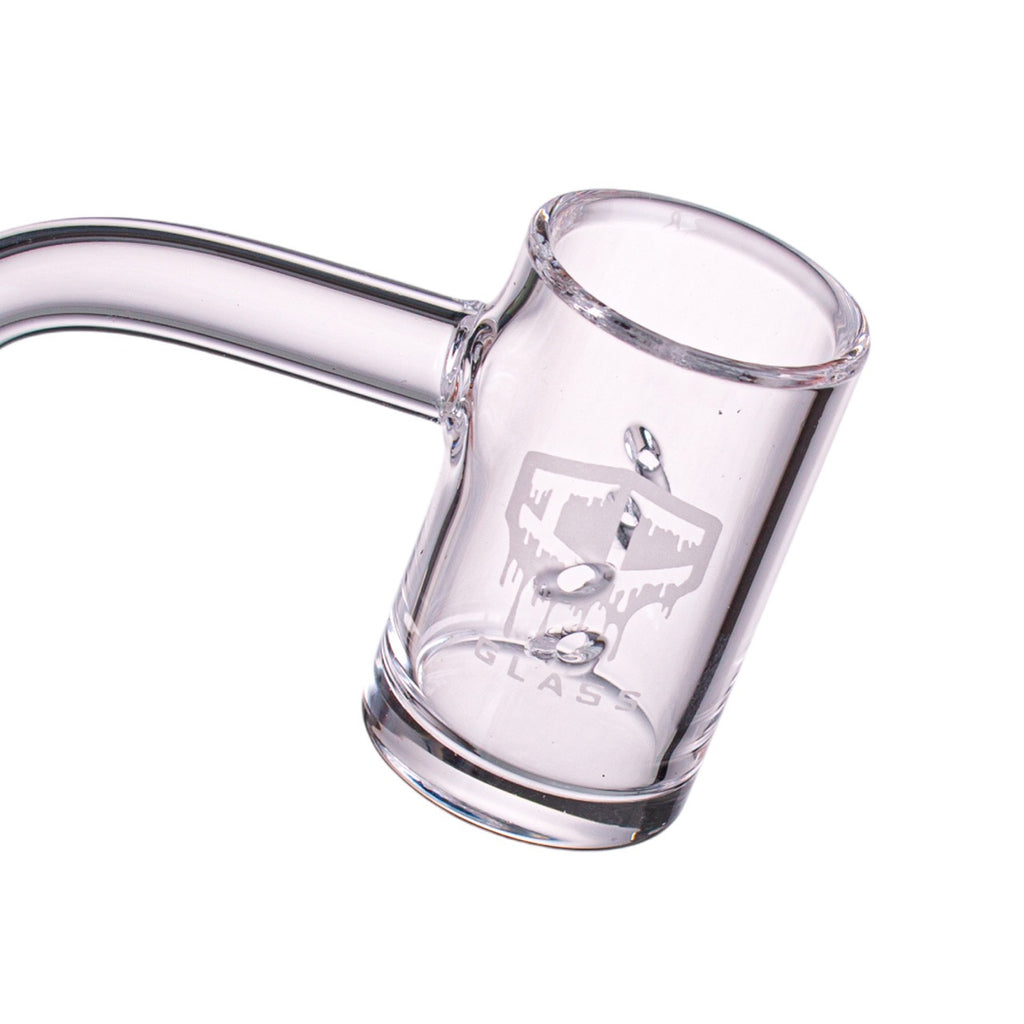 IC Glass - Hanging | 14mm 90D Quartz Banger | Includes Carb Cap, Terp Balls & Sticker | 5 Colors