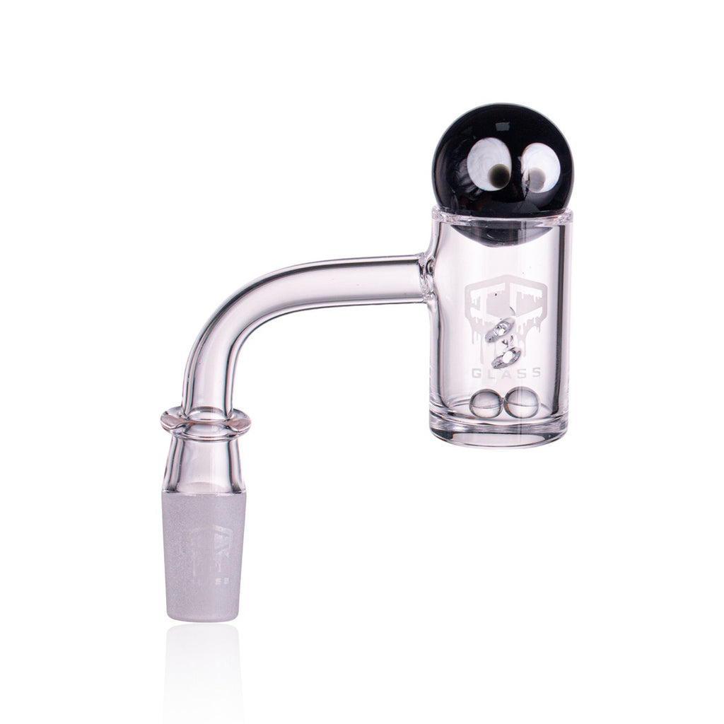 IC Glass - Hanging | 14mm 90D Quartz Banger | Includes Carb Cap, Terp Balls & Sticker | 5 Colors