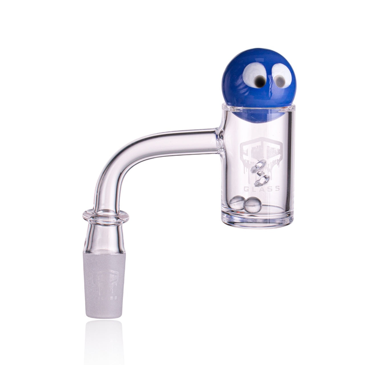 IC Glass - Hanging | 14mm 90D Quartz Banger | Includes Carb Cap, Terp Balls & Sticker | 5 Colors