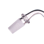 IC Glass - Herron | 14mm 90D Quartz Banger | Includes Carb Cap, Terp Balls & Sticker | 5 Colors