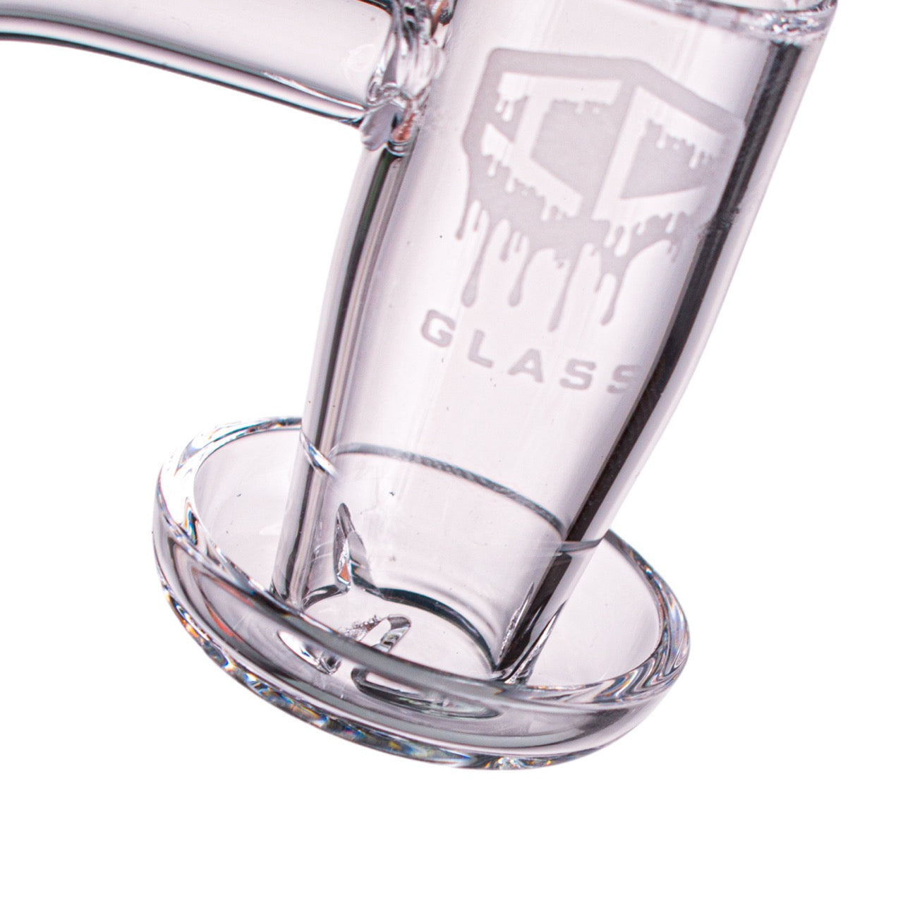 IC Glass - Herron | 14mm 90D Quartz Banger | Includes Carb Cap, Terp Balls & Sticker | 5 Colors